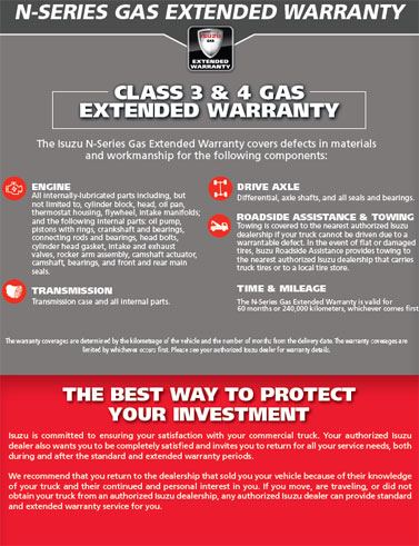 N-Series Gas Extended Warranty