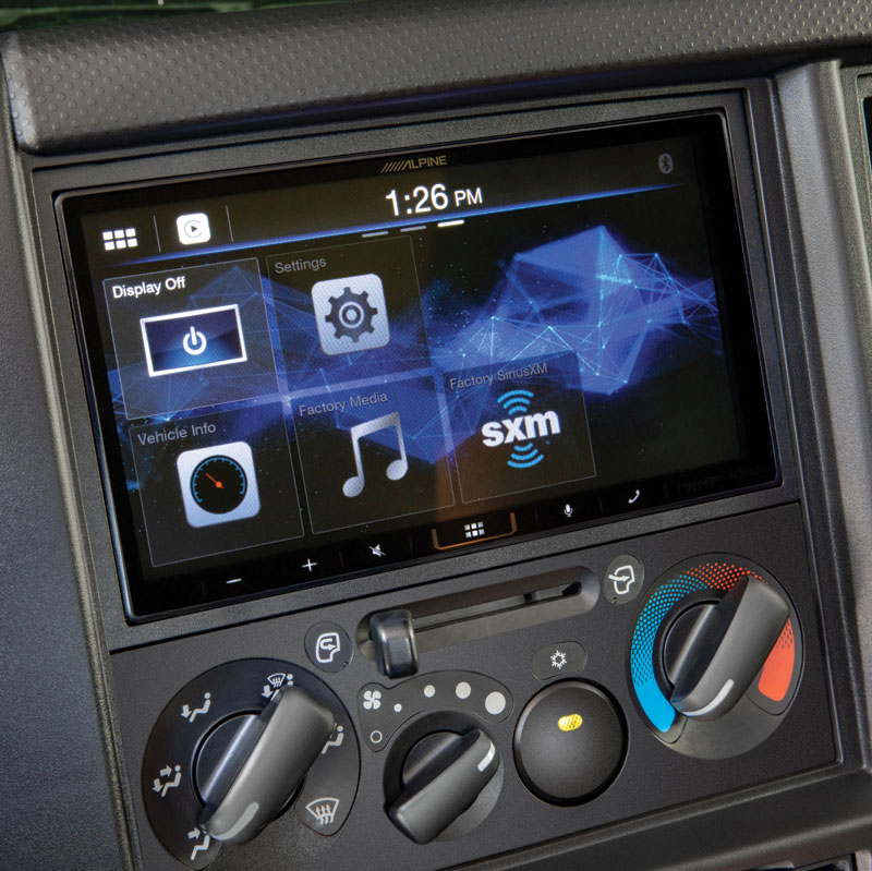 Touchscreen Audio System